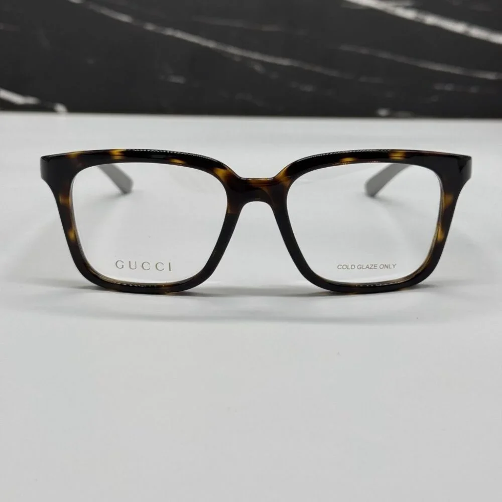 NEW GG1738O 002 GUCCI EYEGLASSES HAVANA/GREY MEN EYEWEAR GUCCI